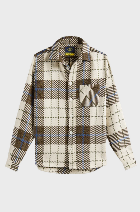 Portuguese Flannel - Upper Overshirt Brown