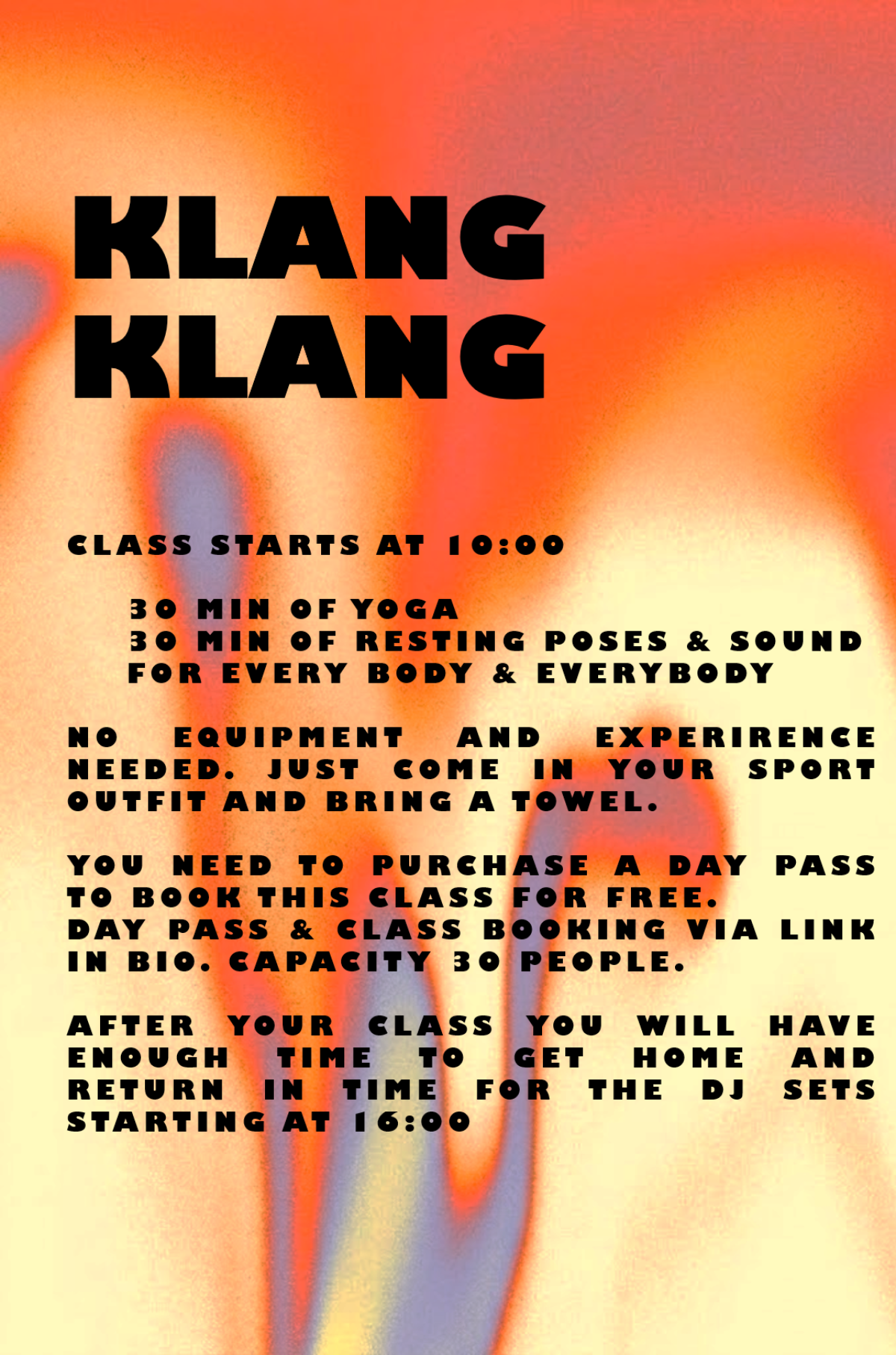 The Qooldown Yoga & Sound Bath by Klang Klang