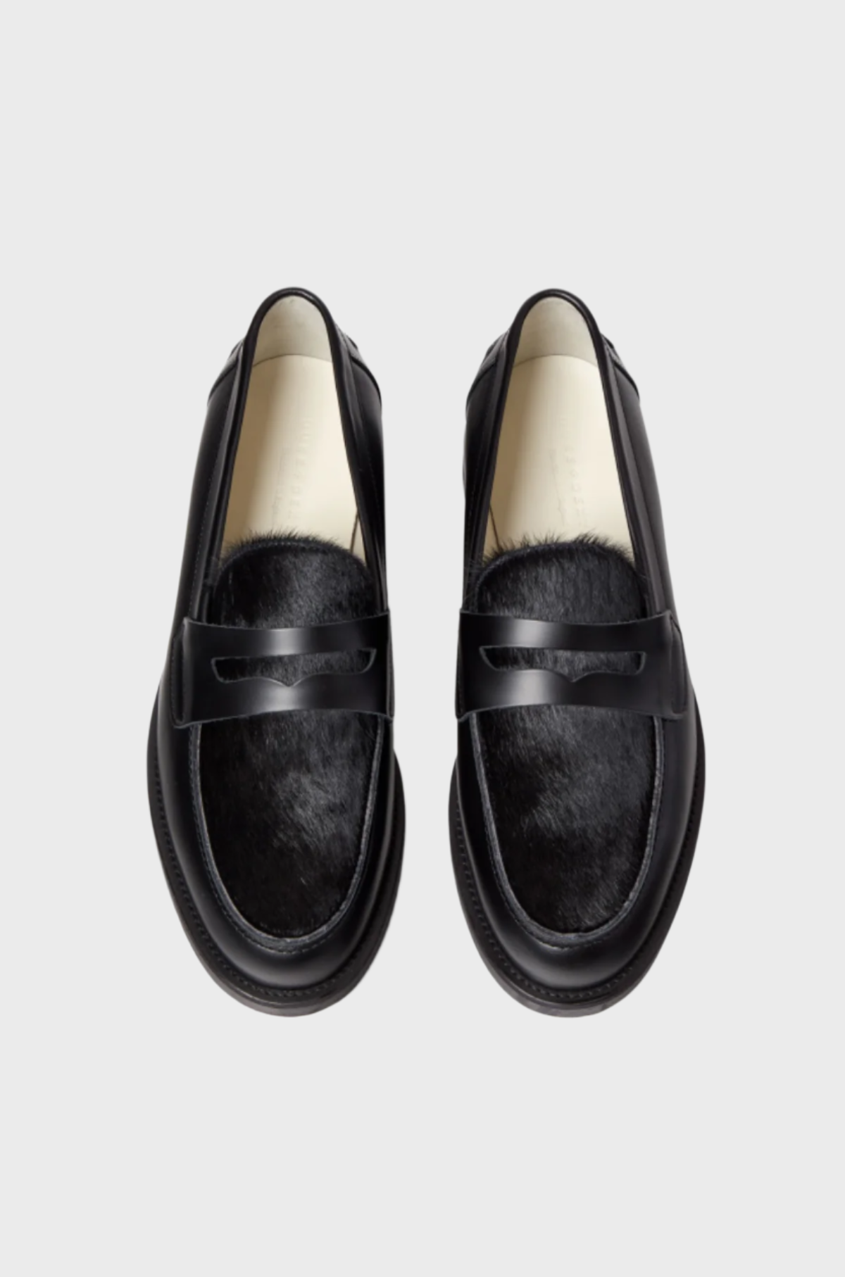 Duke and Dexter - Wilde Black Pony Penny Loafer