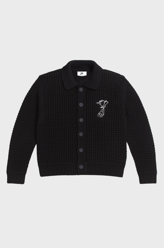 Lola - Knit Jacket Rose