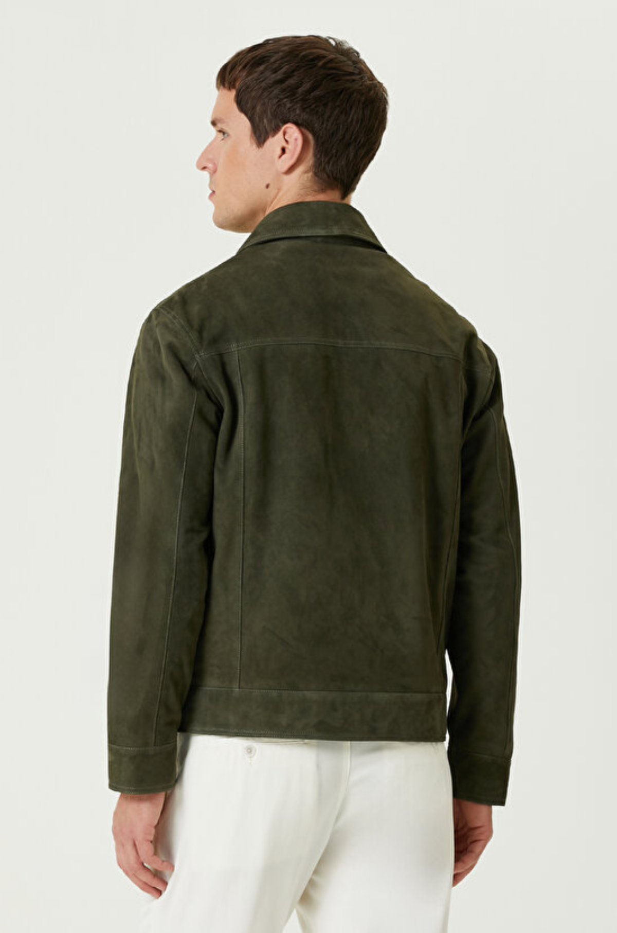 Arma - Kale Goat Suede Sturdy Leather Jacket