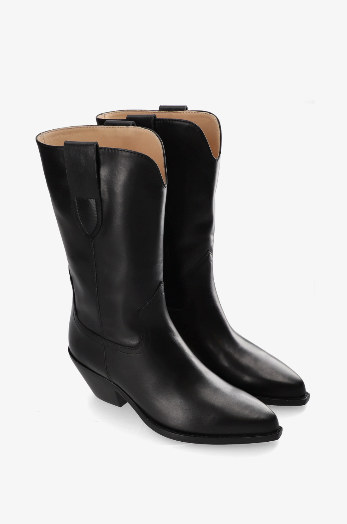 Copenhagen - CPH237 Vitello Black Cowboy Boots