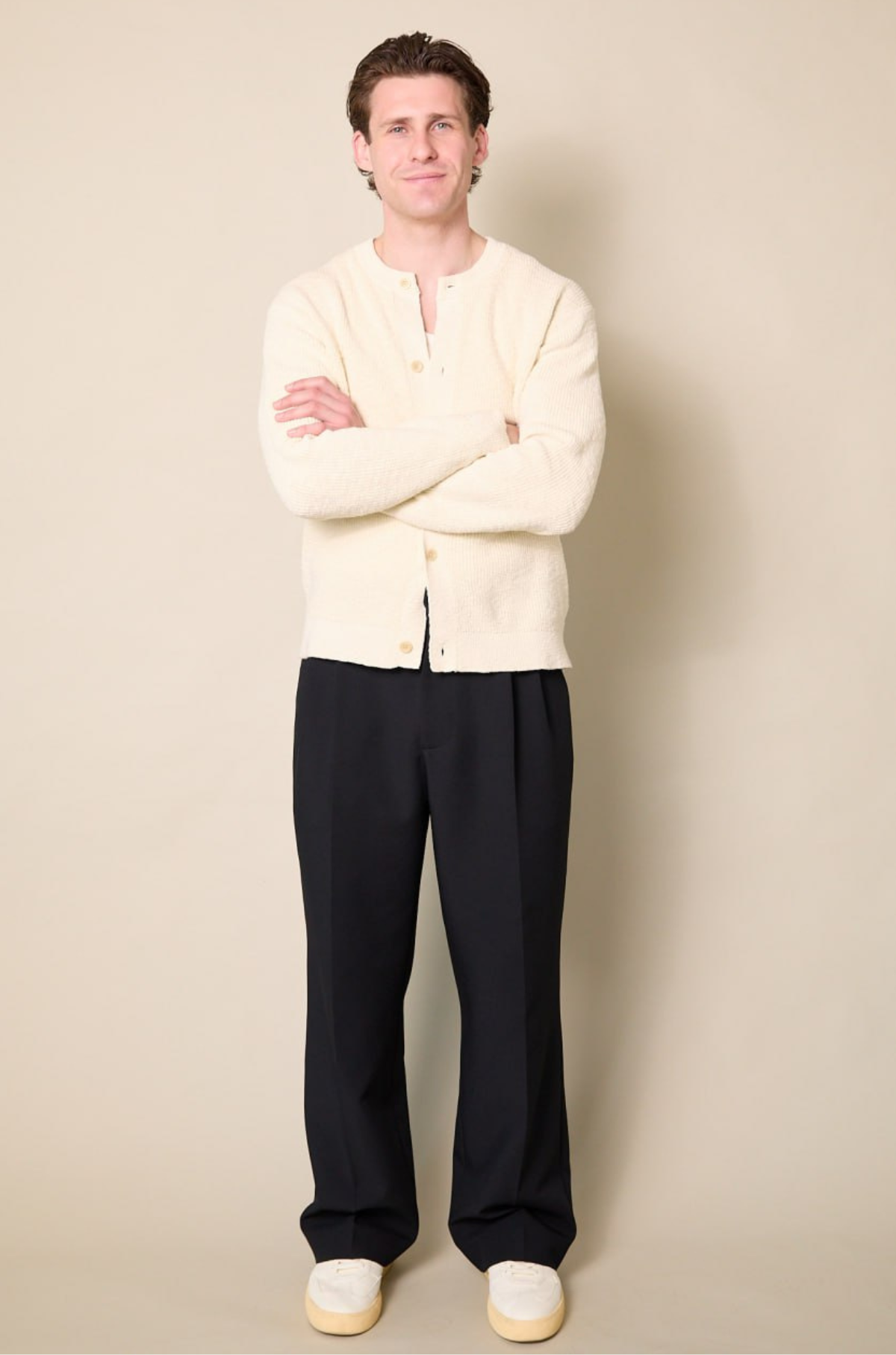 NN07 - Jasper Cardigan 60028 Ivory