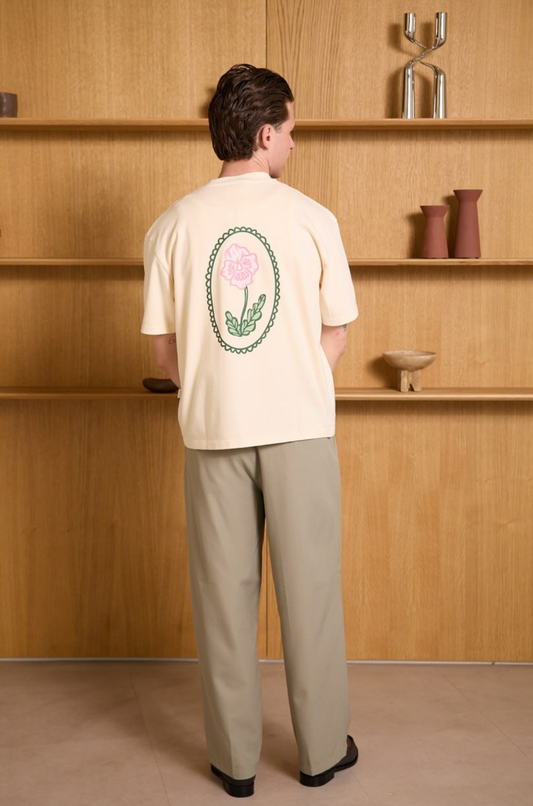 Lola - Made in France Tee Daisy Vanilla