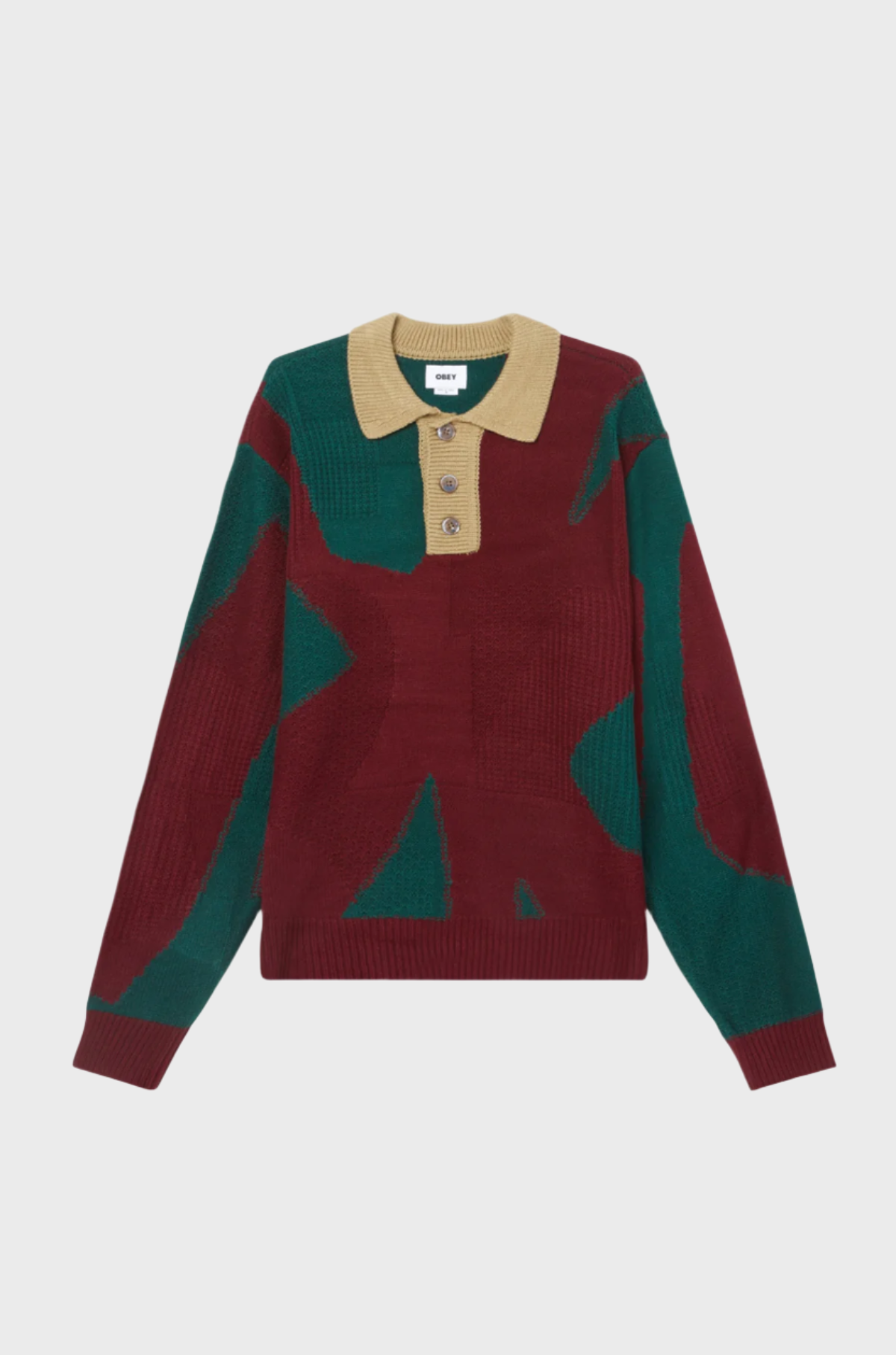 Obey - Luca Polo Sweater Ponderosa