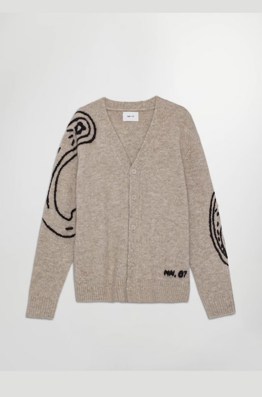 NN07 - Kyle Embroidered Cardigan