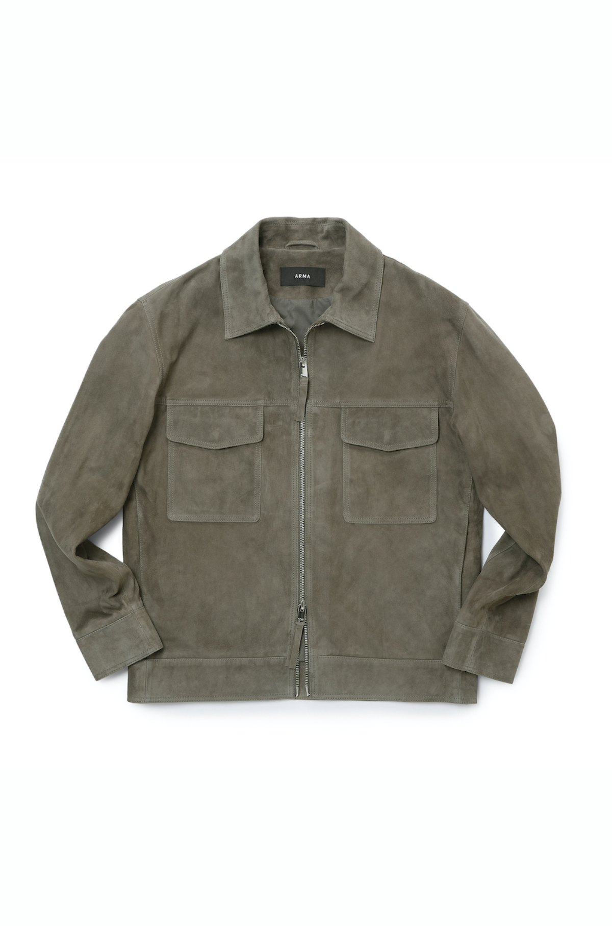 Arma - Kale Goat Suede Sturdy Leather Jacket