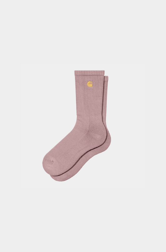 Carhartt WIP- Chase Socks Glassy Pink