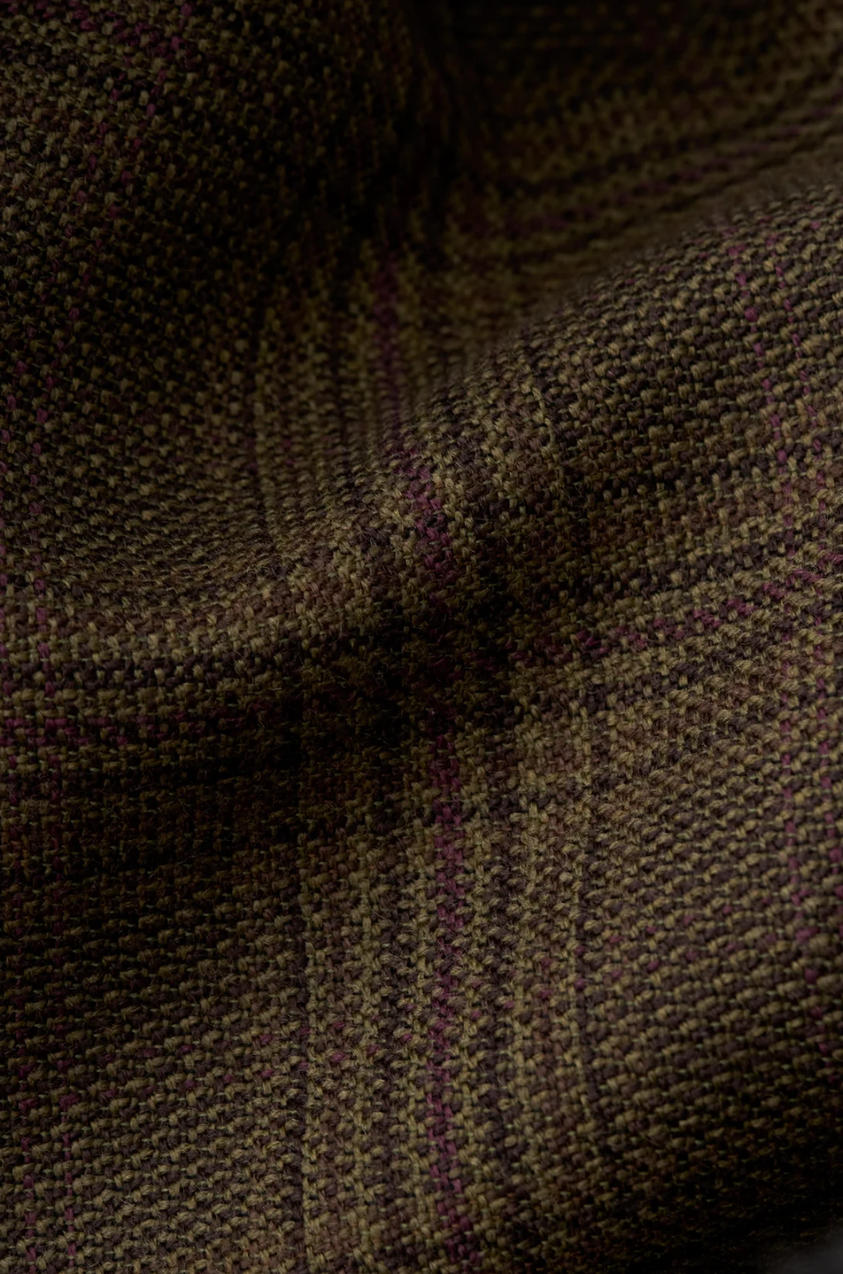 A Kind of Guise - Tailored Wide Trousers Syrah Check