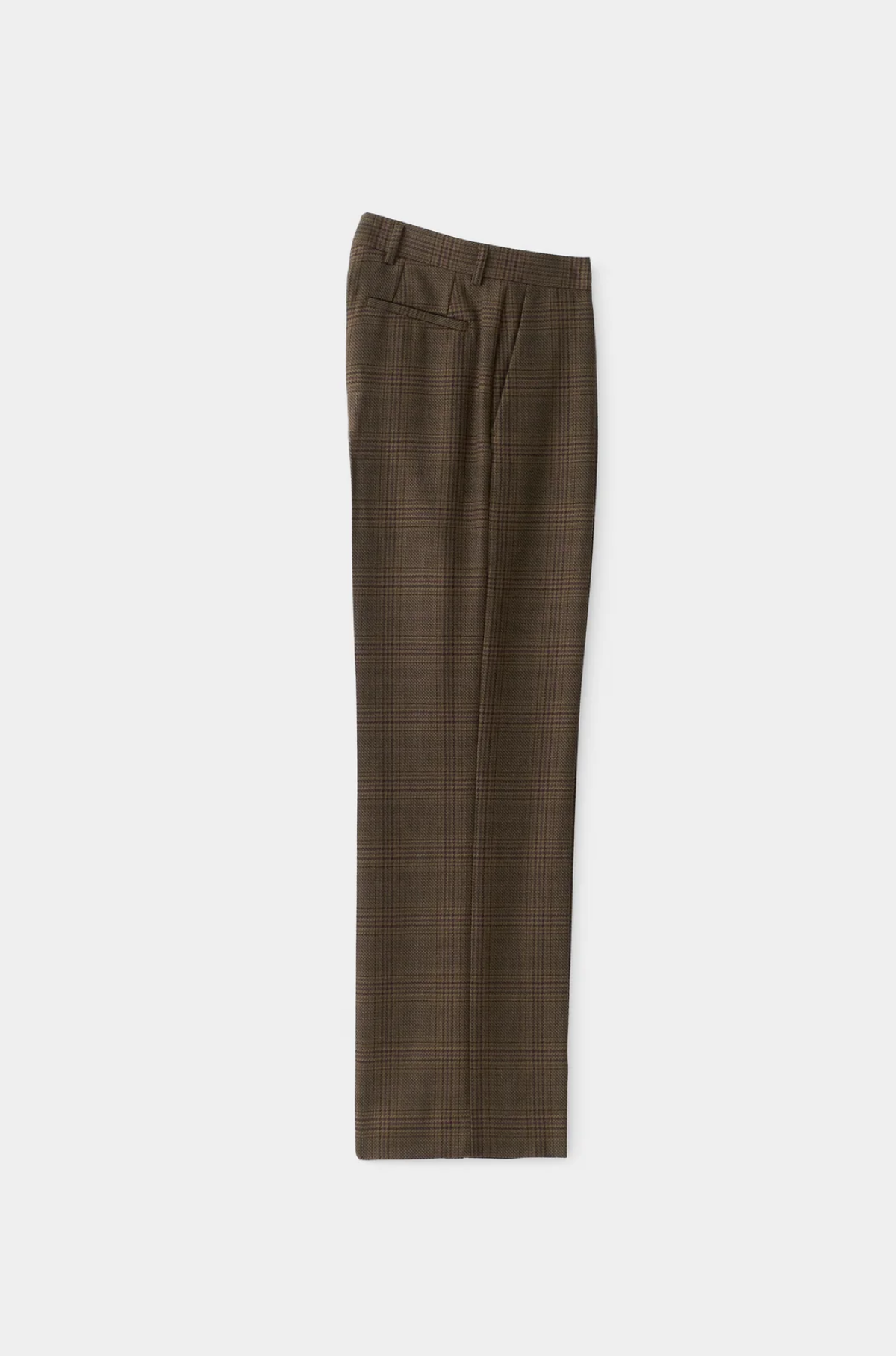 A Kind of Guise - Tailored Wide Trousers Syrah Check