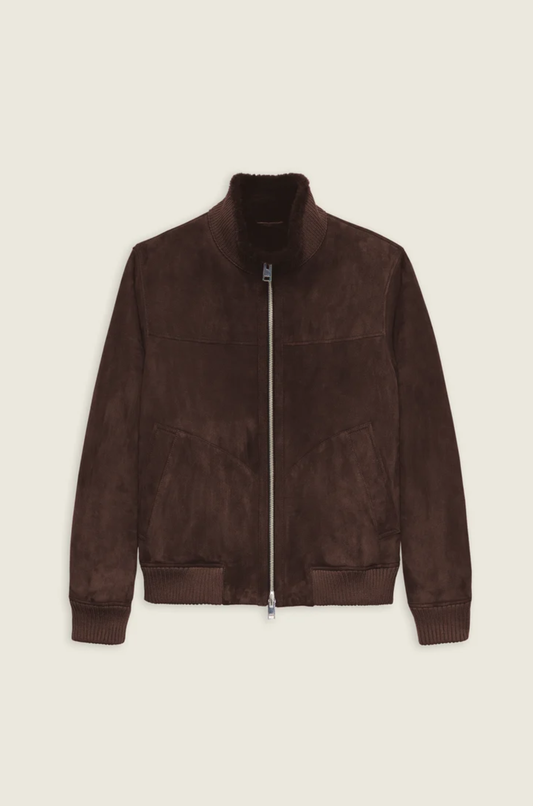 Arma - Arek Lamb Shearling Jacket Mud Brown