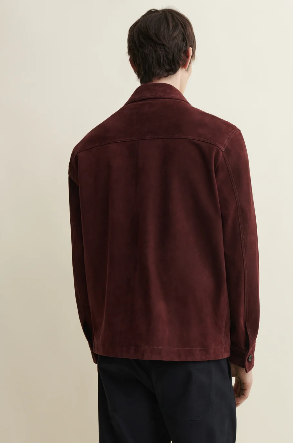 Arma - Mex Lamb Suede Jacket Shiraz