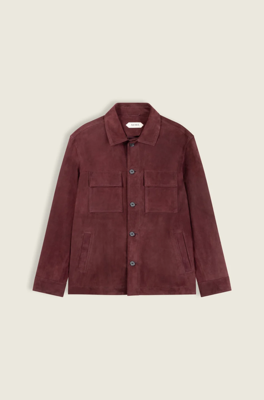 Arma - Mex Lamb Suede Jacket Shiraz