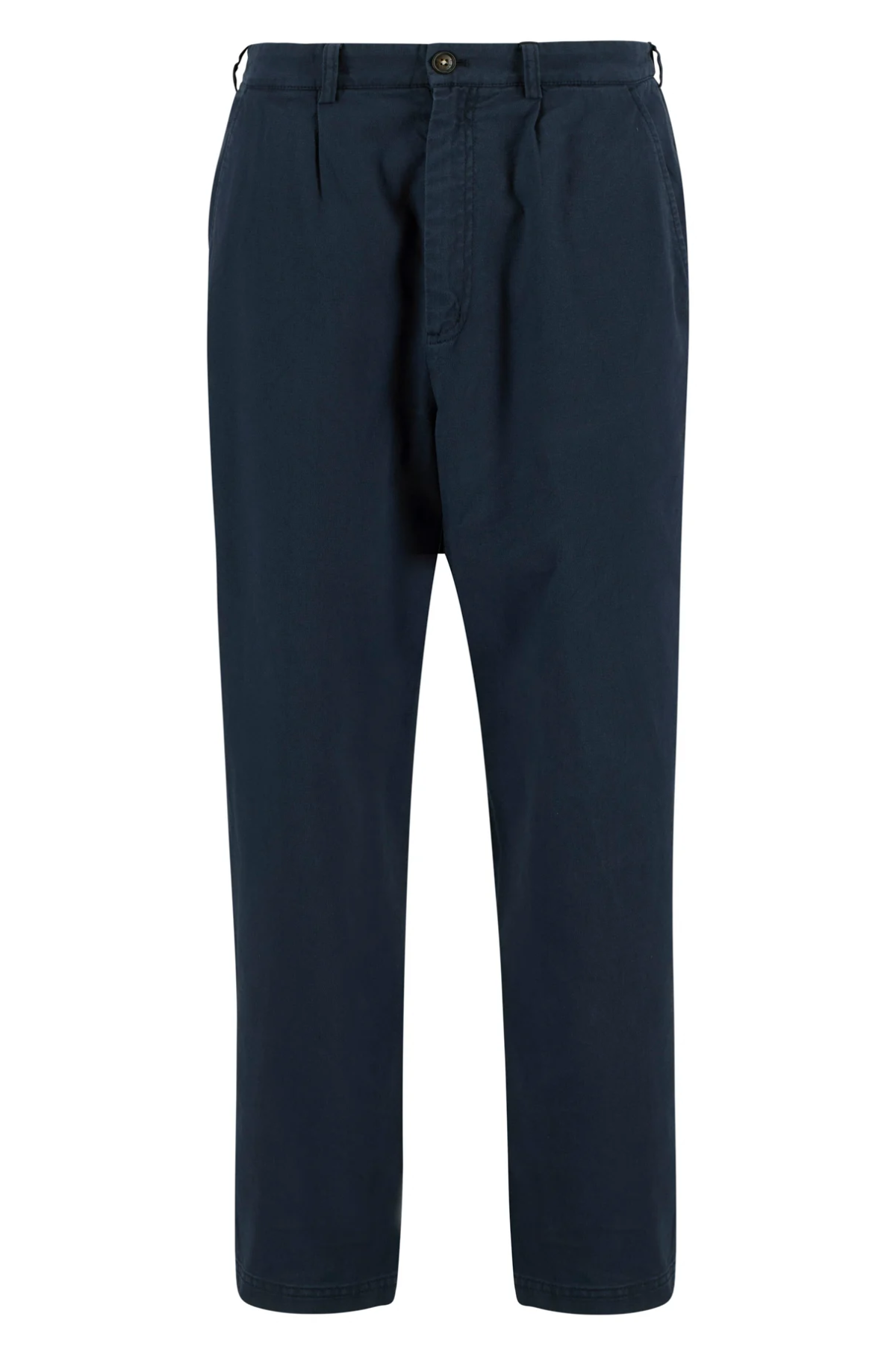 Barbour - Relaxed Fit Pant Linen Mix Navy