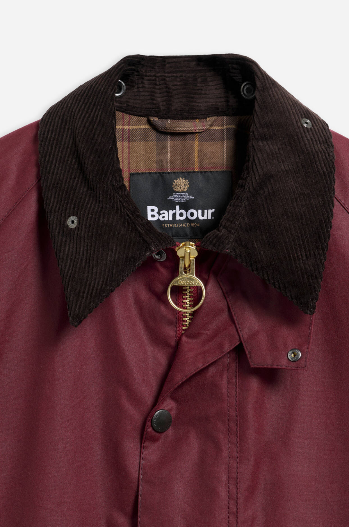 Barbour Heritage Plus - OS Transport Jacket Biking Red