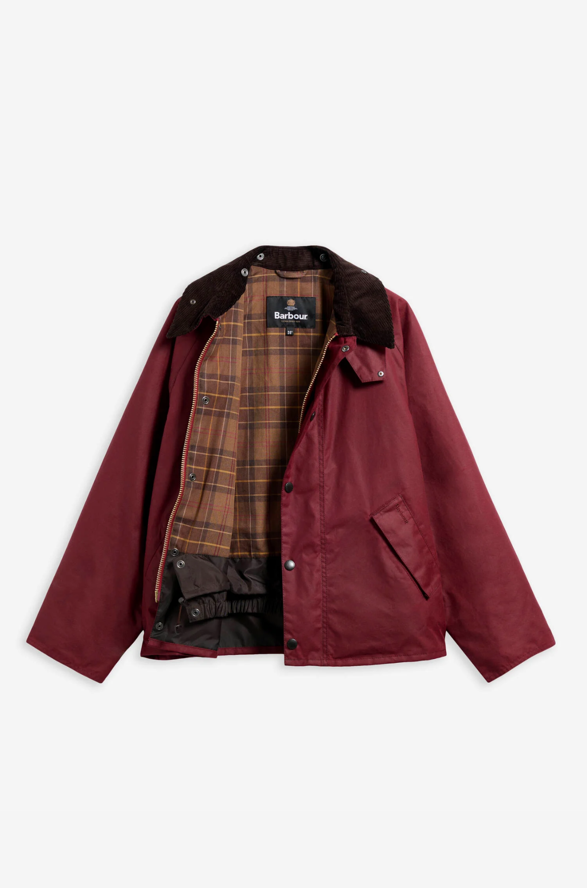 Barbour Heritage Plus - OS Transport Jacket Biking Red