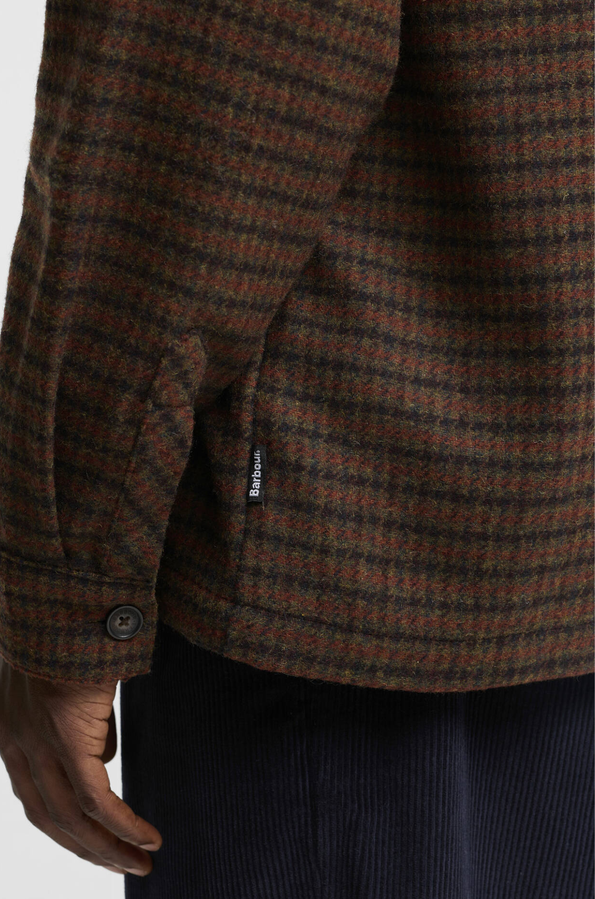 Barbour Heritage Plus - Overshirt Hatfield Houndstooth