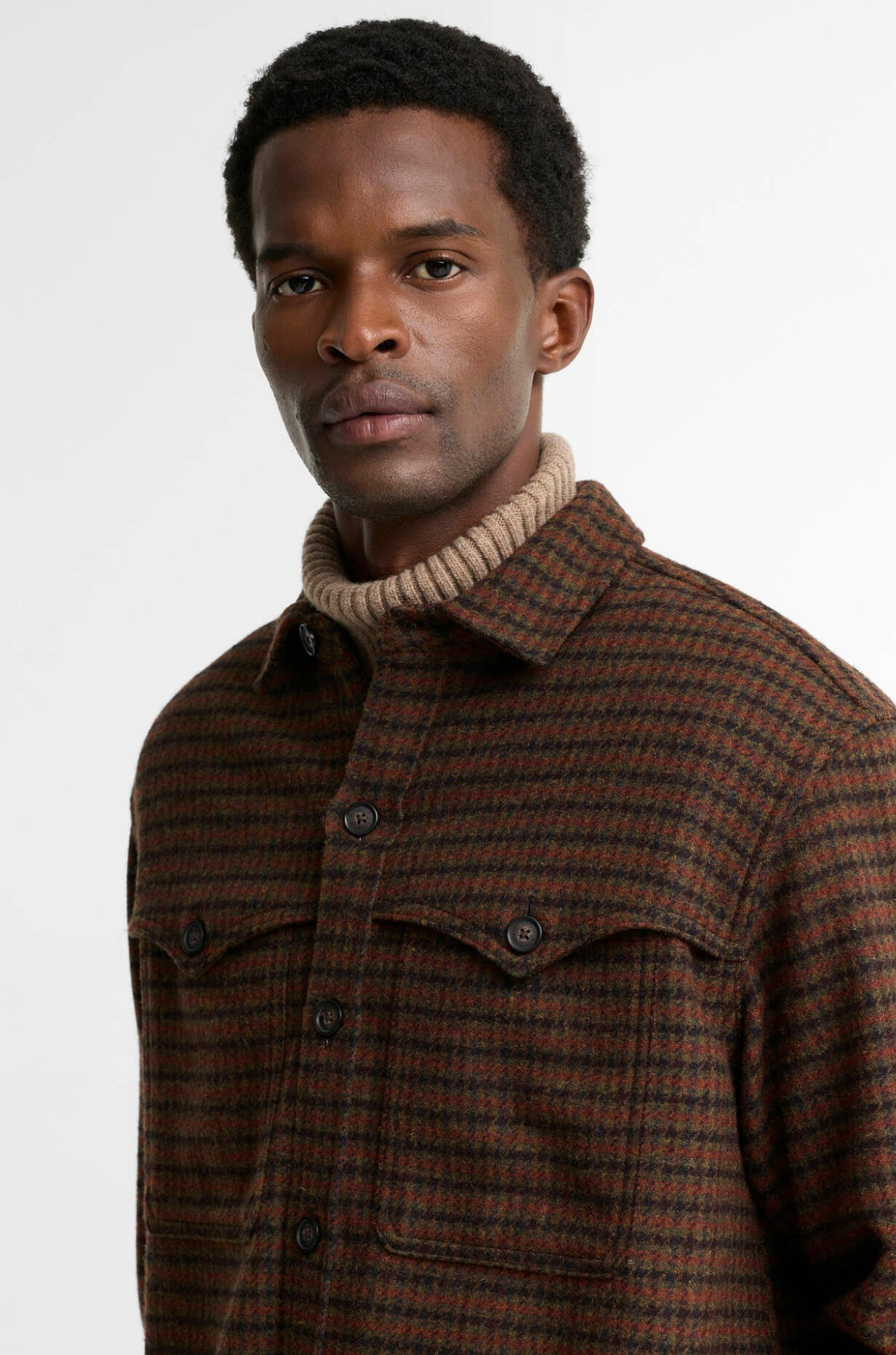 Barbour Heritage Plus - Overshirt Hatfield Houndstooth