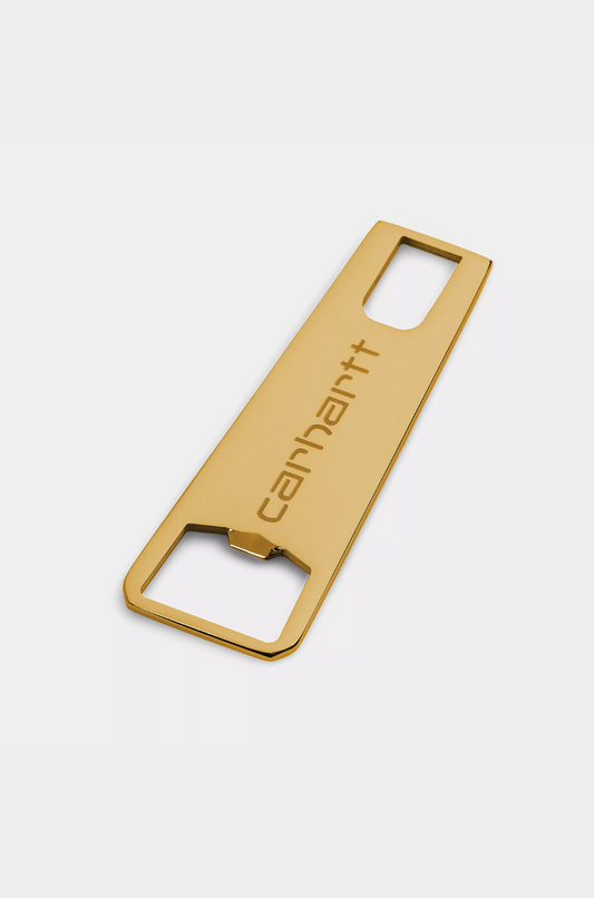 Carhartt WIP - Bottle Zip Opener Gold