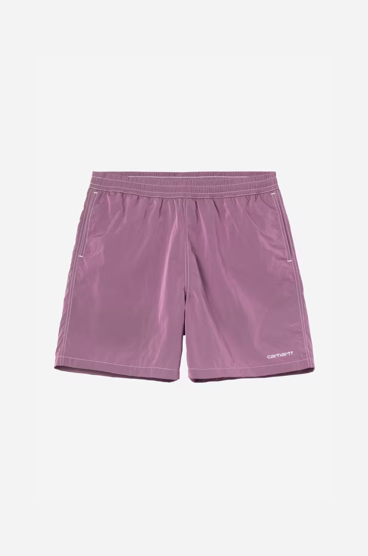 Carhartt WIP - Canby Swim Trunks in Gentle Purple / White