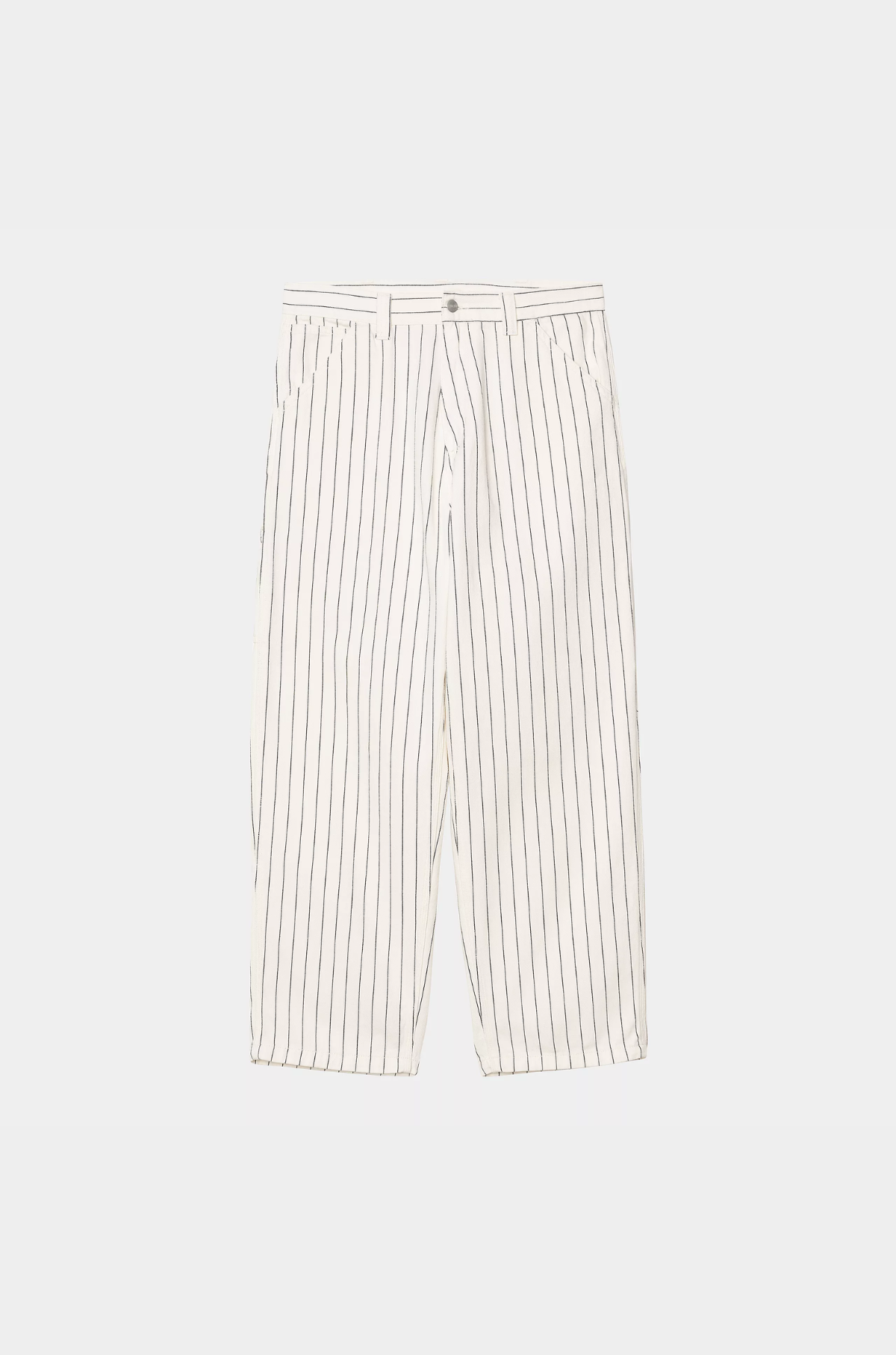 Carhartt WIP - OG Single Knee Pant – Seaton Stripe Wax/Dark Navy (Rinsed)