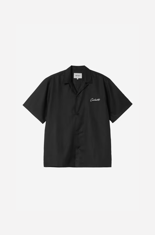 Carhartt WIP - S/S Delray Shirt Black White