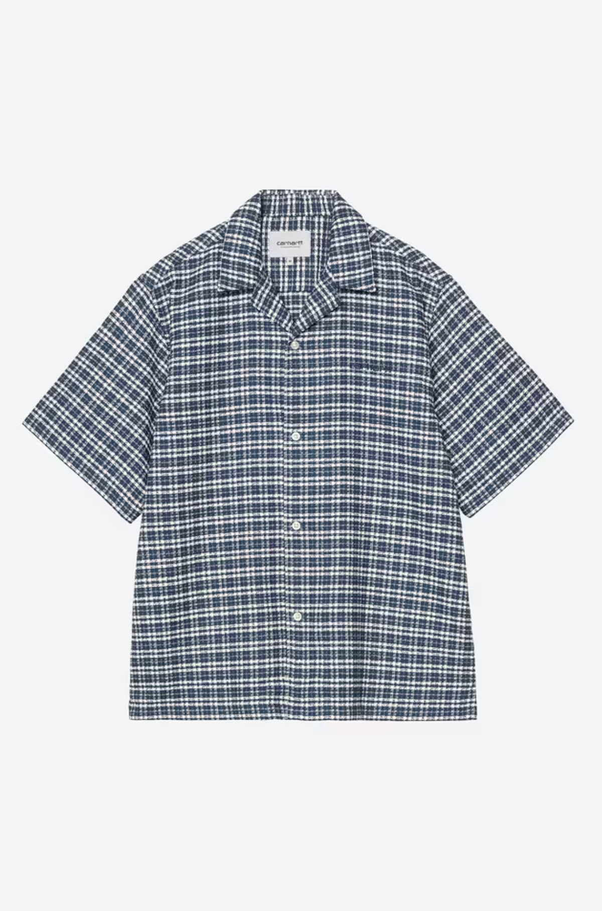 Carhartt WIP - S/S Kander Shirt Check Blue River