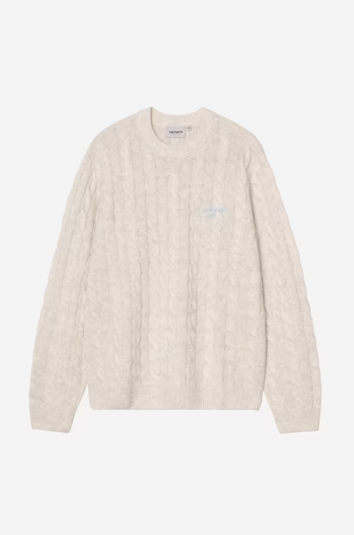 Carhartt WIP - Signature Sweater Fleur de Sel / Citadel