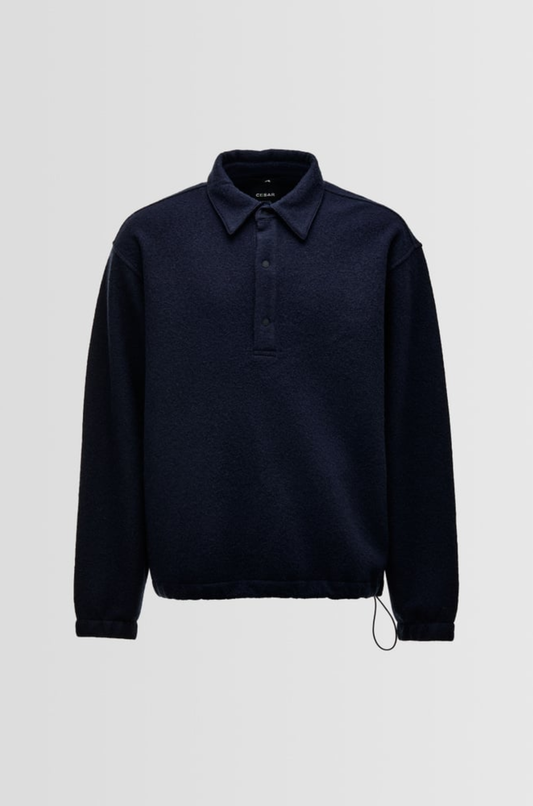 Cesar - Oakdale Boiled Wool Navy