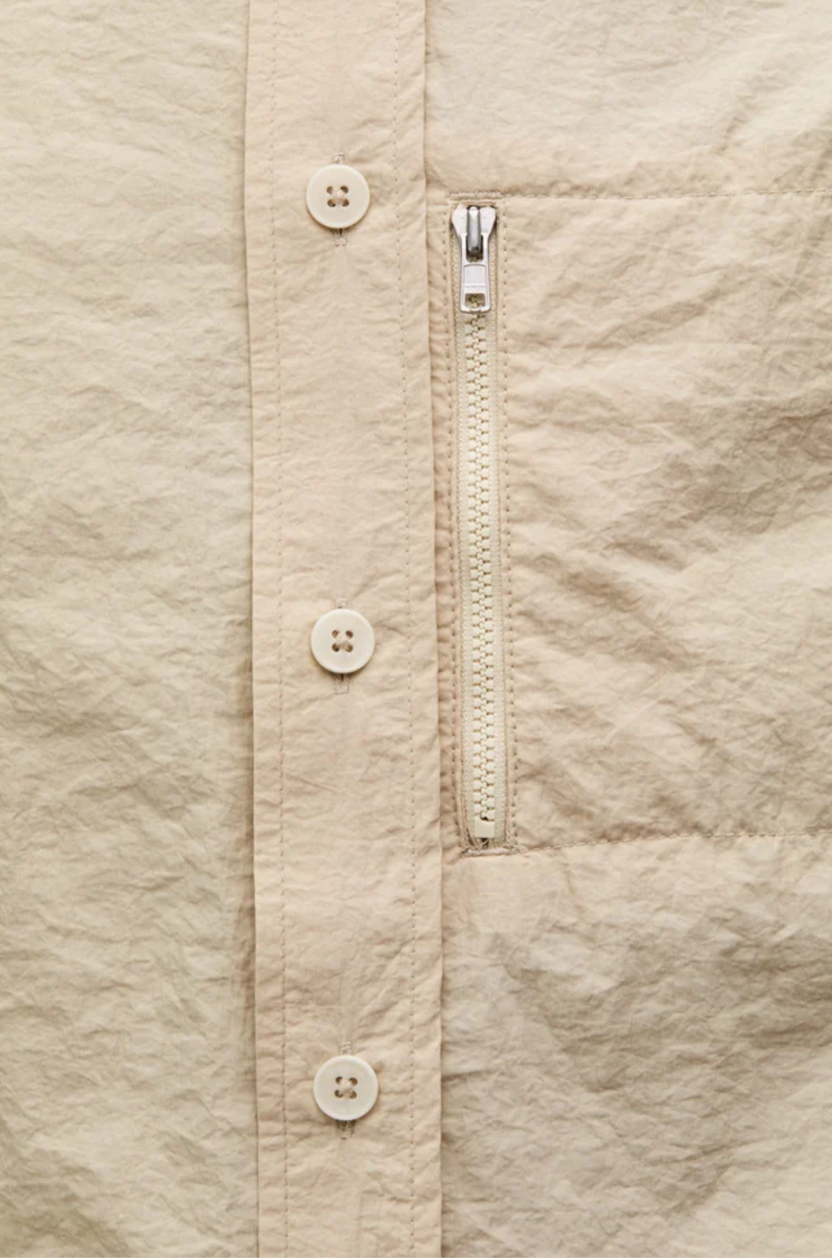 Cesar Equipment - Filey Nylon Shirt Light Beige