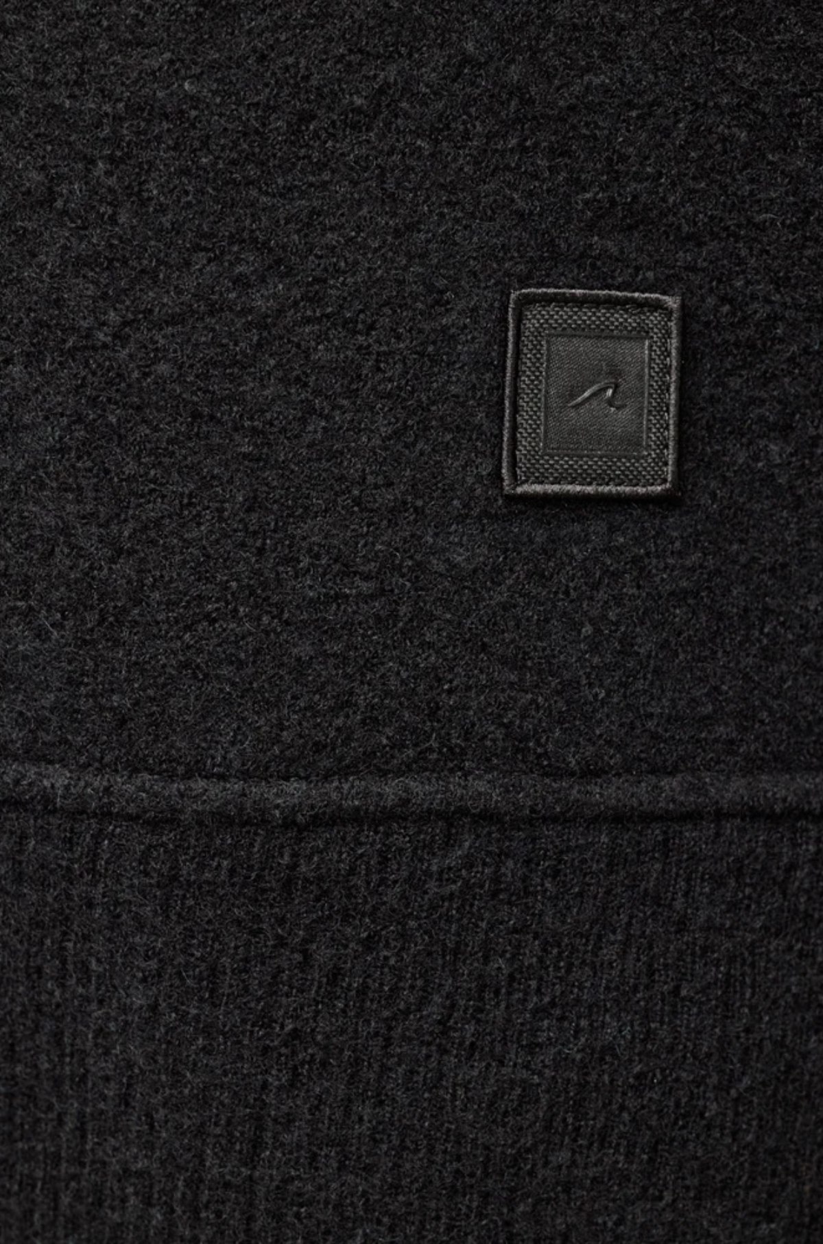 Cesar Equipment - Seaham Boild Wool Crew Black