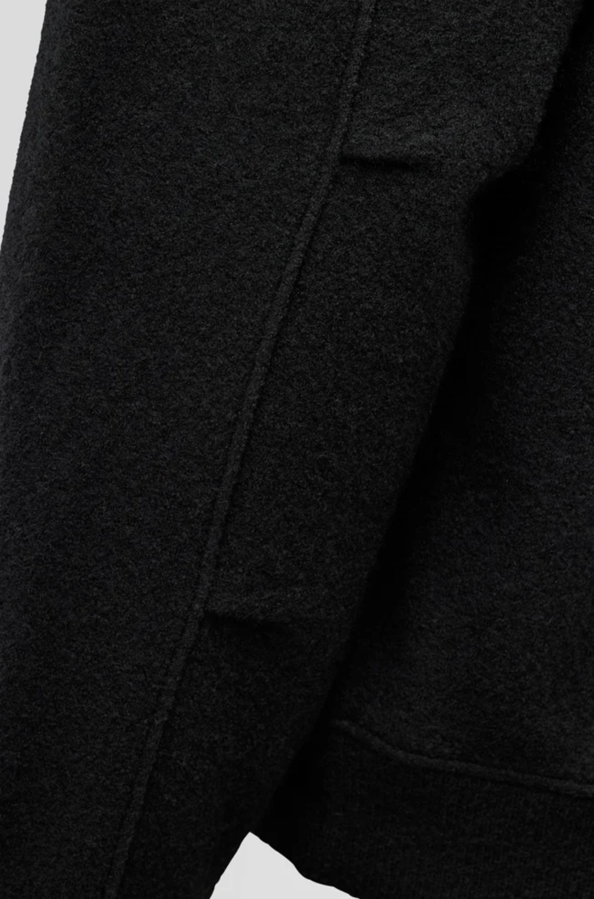 Cesar Equipment - Seaham Boild Wool Crew Black