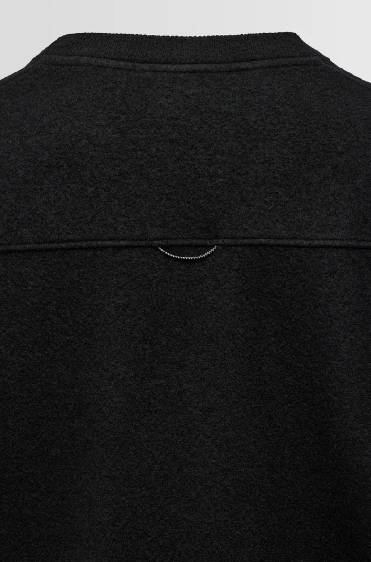 Cesar Equipment - Seaham Boild Wool Crew Black