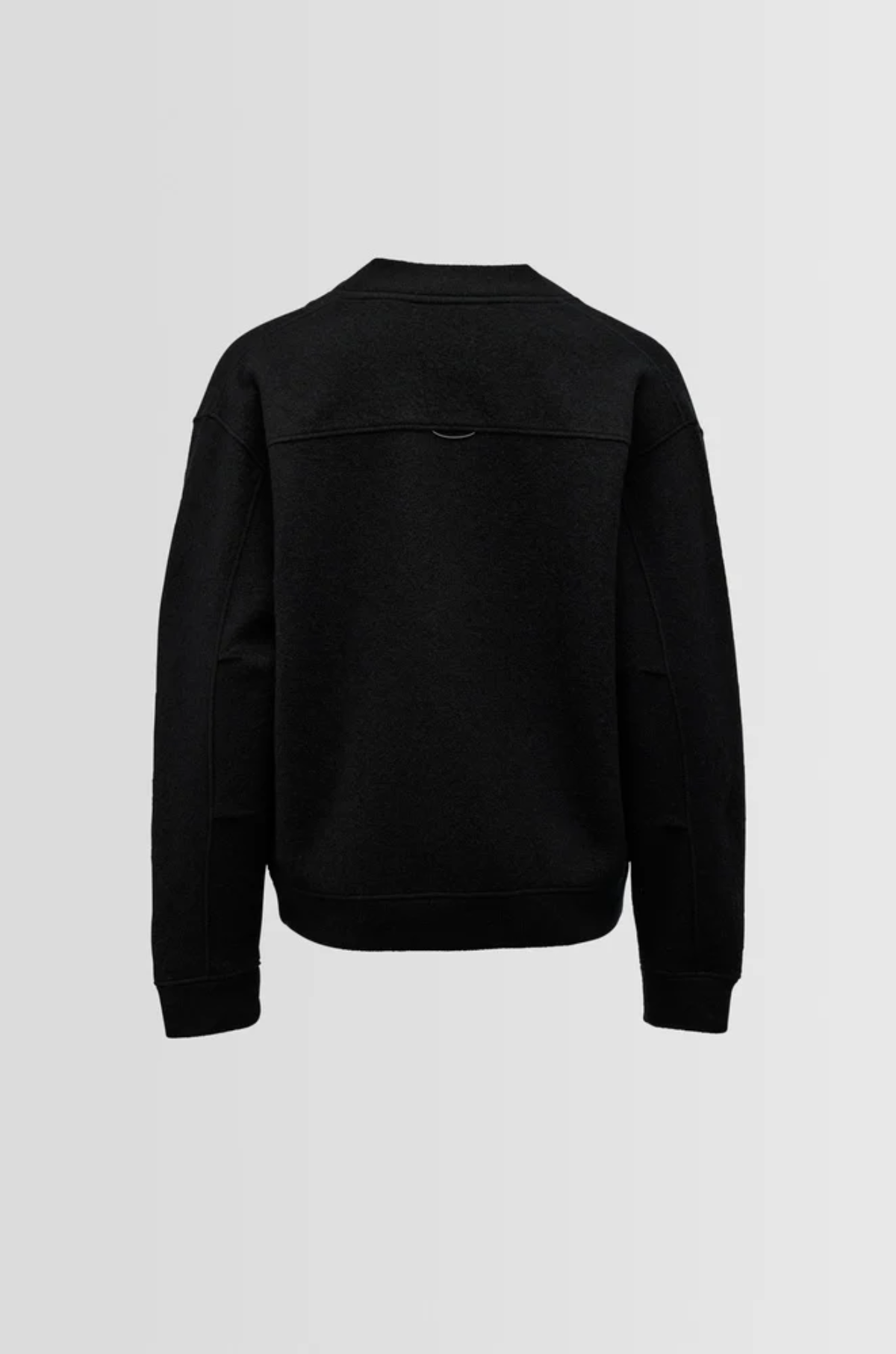 Cesar Equipment - Seaham Boiled Wool Cardigan Black
