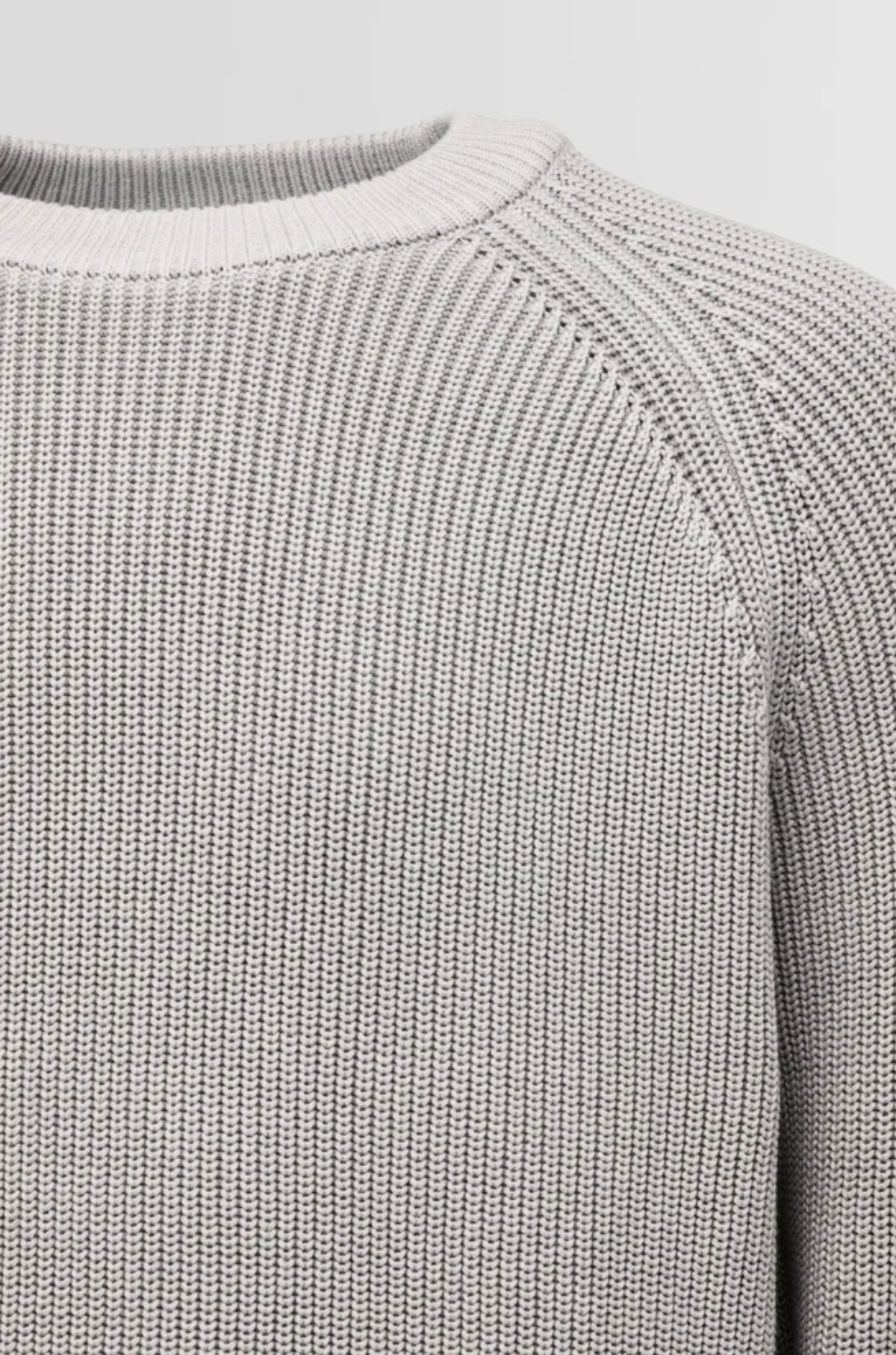 Cesar Equipment - Tenby Cotton Rib Light Grey