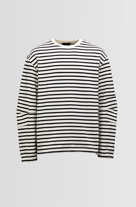 Cesar Equipments - Hornsea Longsleeve White Stripes