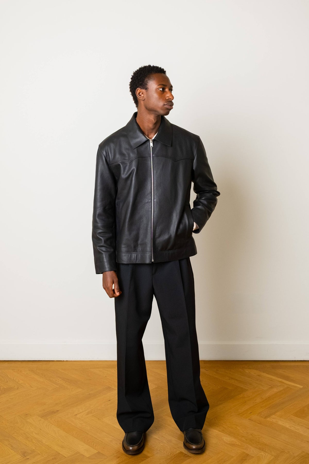 Arma - Siro Matt Cow Jacket Black