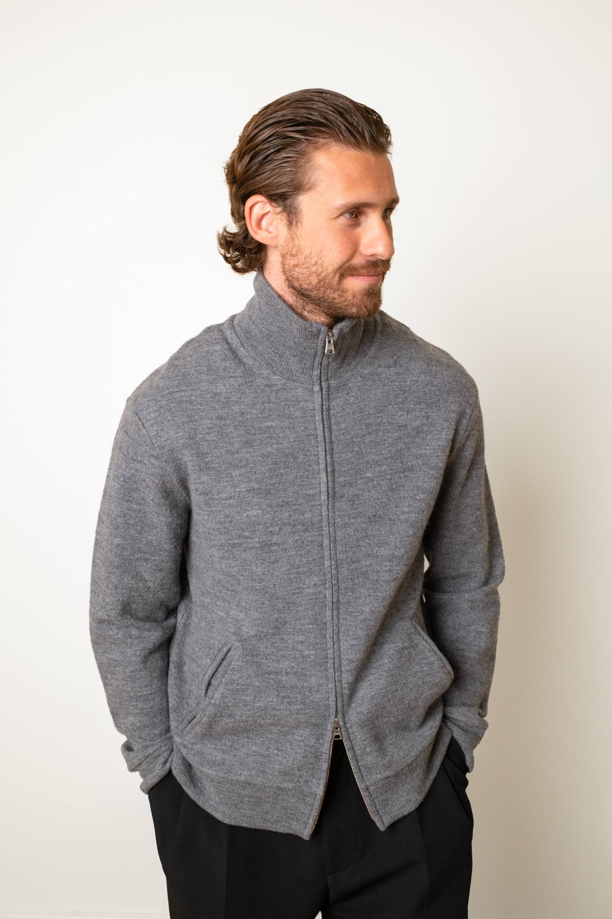 NN07 - Boiled Full Zip Jacket 6393