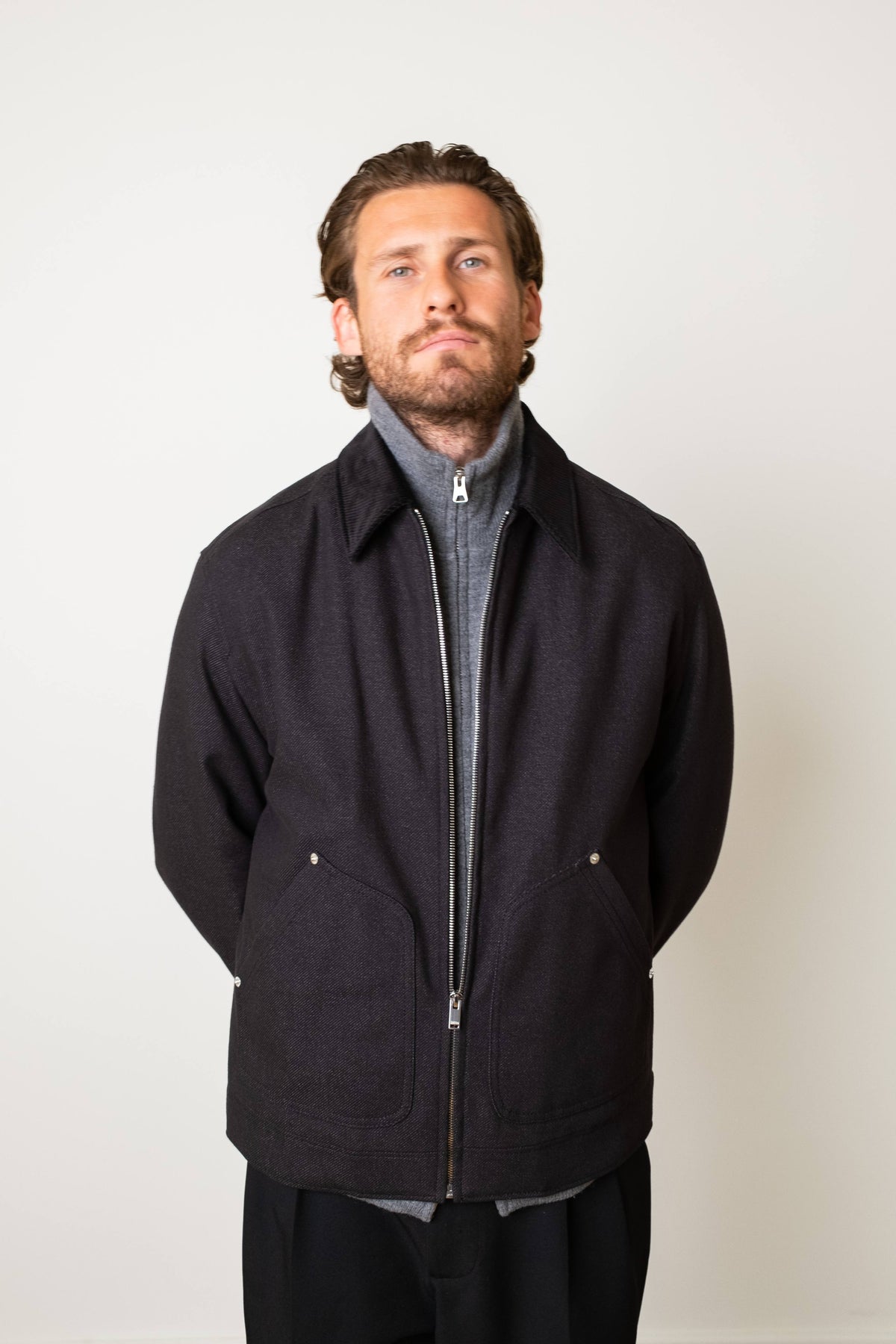Drykorn - Rikalo 2 Jet Black Denim Jacket