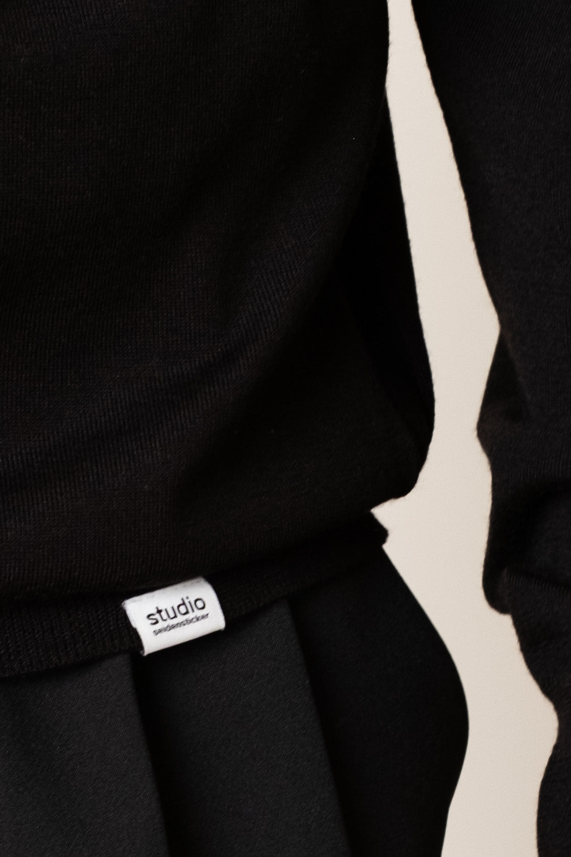 Studio Seidensticker - Black Silk Wool Sweater