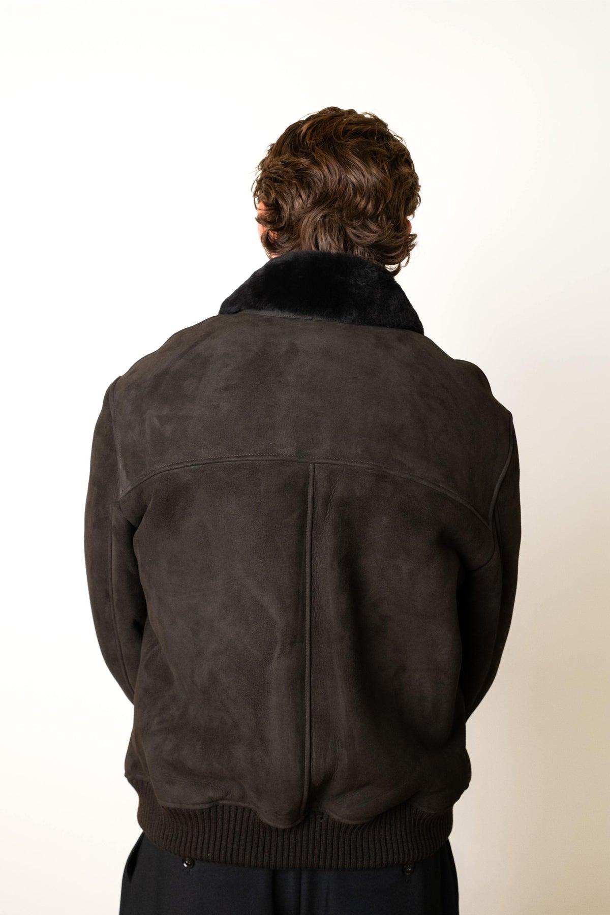 Arma - Ugo Lamb Shearling Jacket Iron