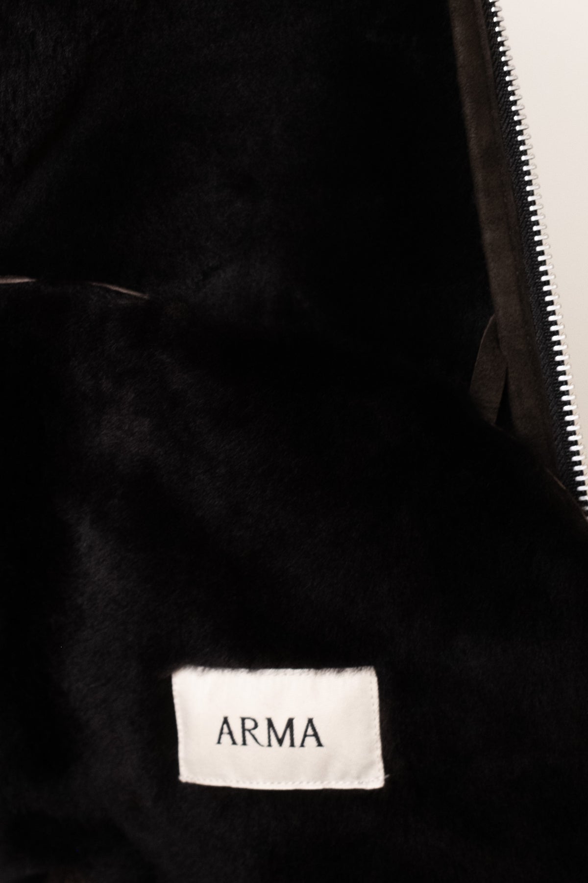 Arma - Ugo Lamb Shearling Jacket Iron