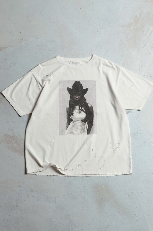 Duke & Dexter - Duke Cowgirl Vintage White T-Shirt