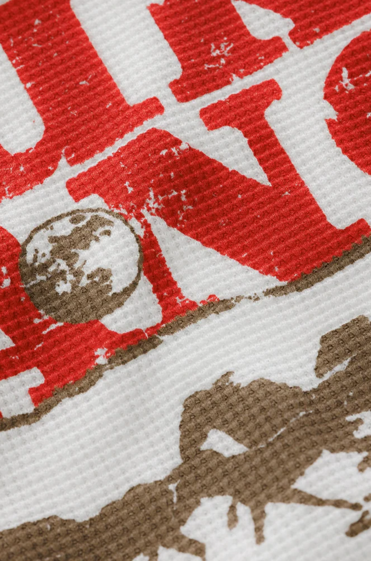 Duke & Dexter - Rodeo Team Vintage White Waffle Long-Sleeve