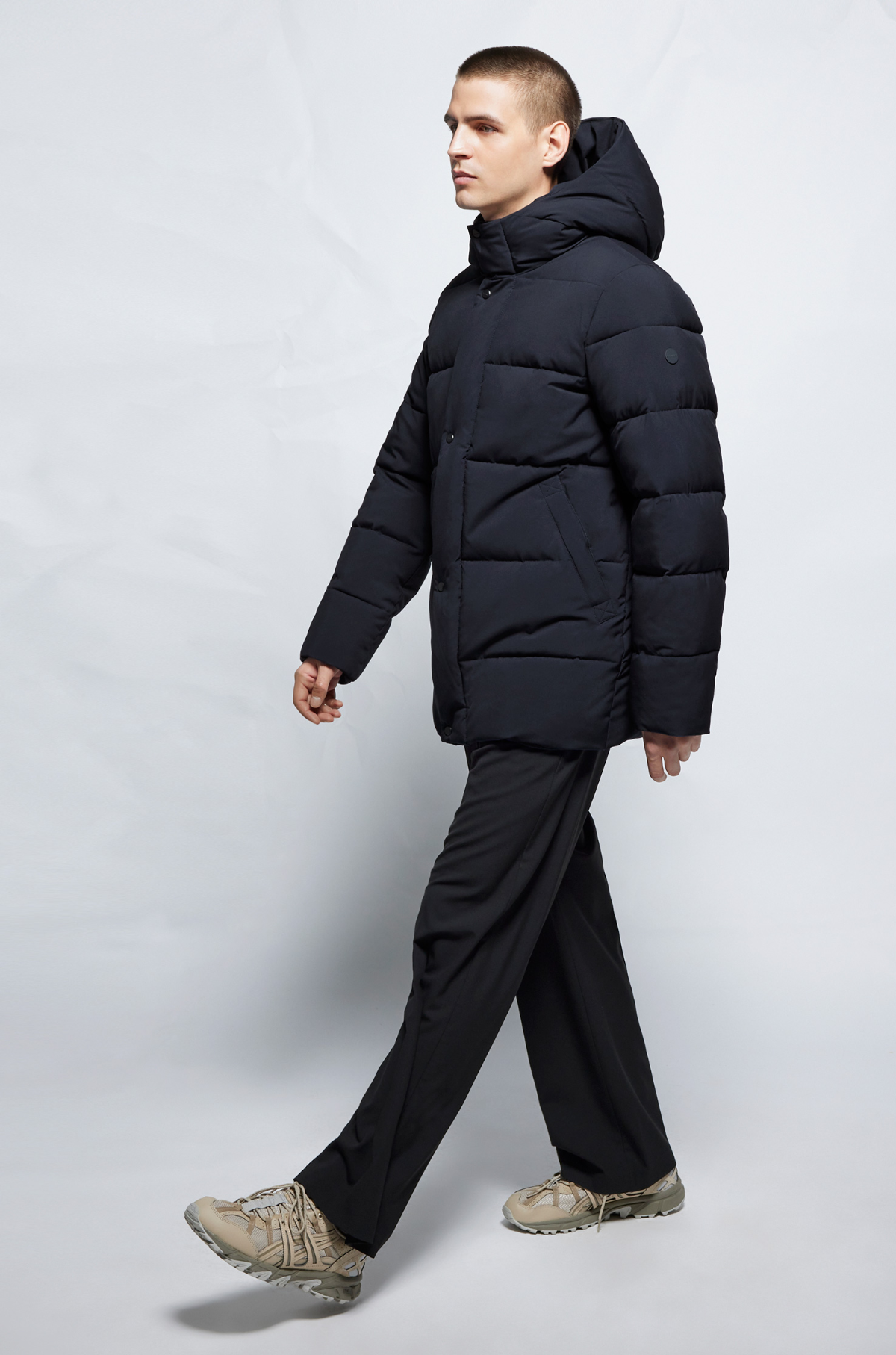 Elvine - Bror Puffer Down Jacket Dark Navy