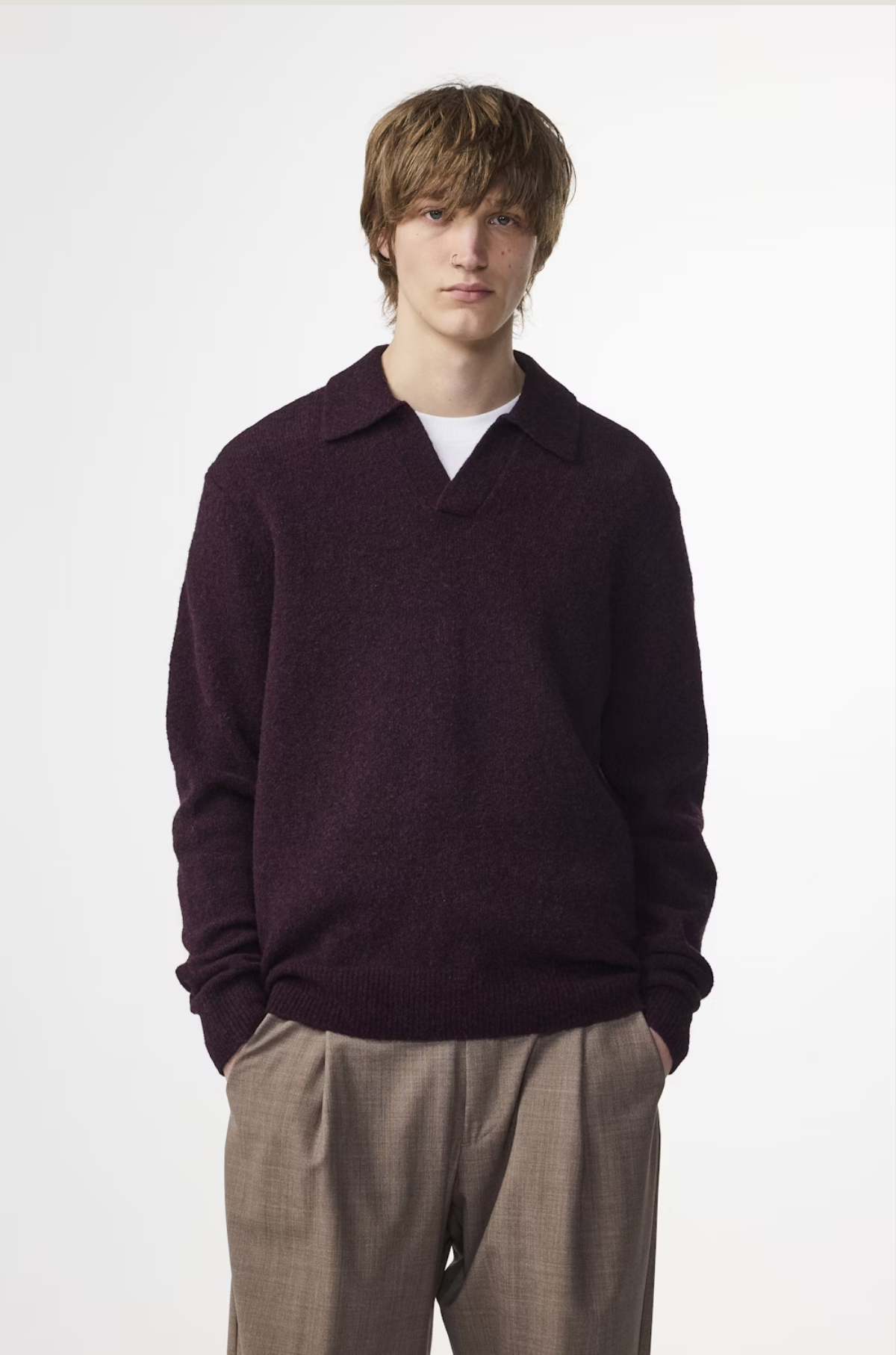 NN.07 - Hope 6683 Sweater Wine Red