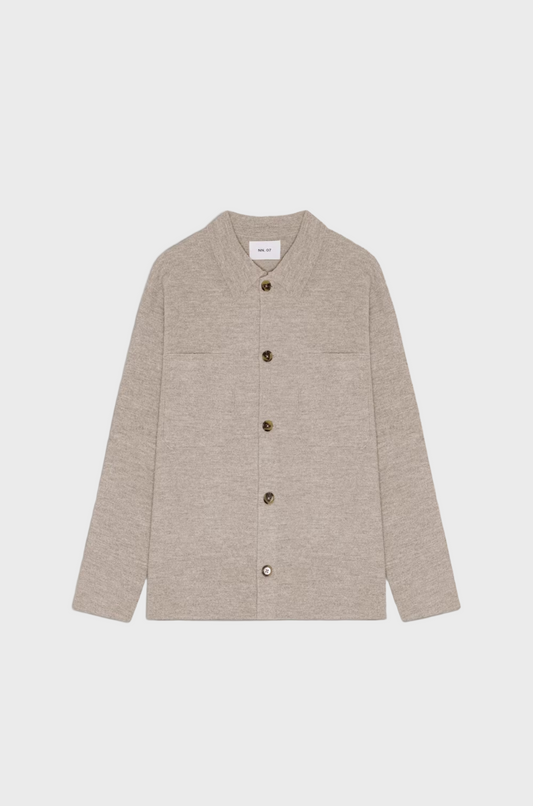 NN.07 - Jonas 6398 Overshirt Khaki Beige