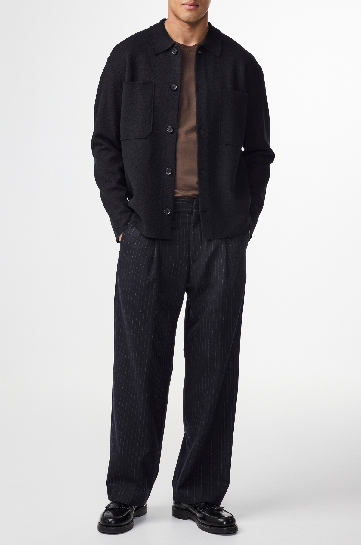 NN.07 - Jonas Boiled Wool Shirt Jacket