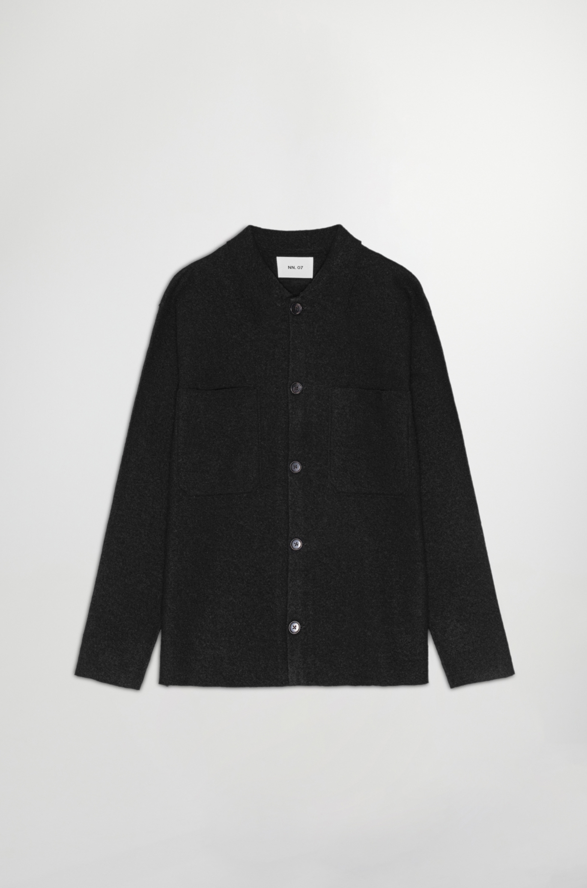 NN.07 - Jonas Boiled Wool Shirt Jacket