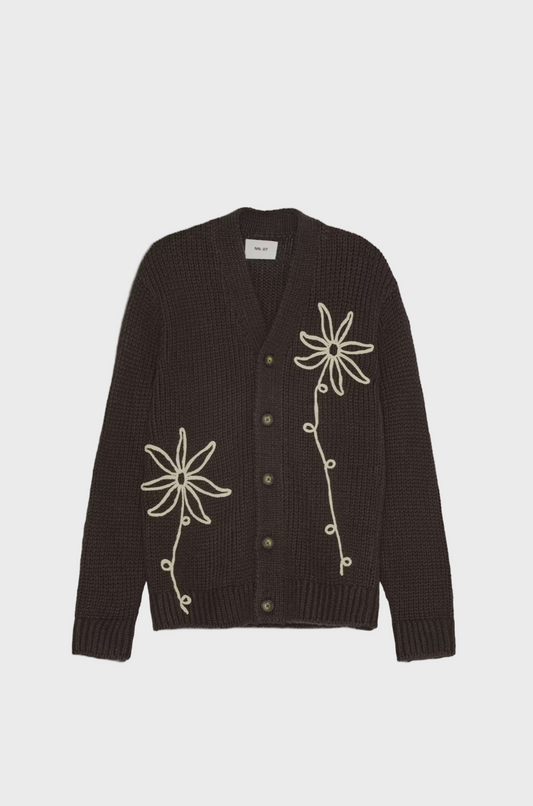 NN07 - Mika 6620 Cardigan – Dusky Port